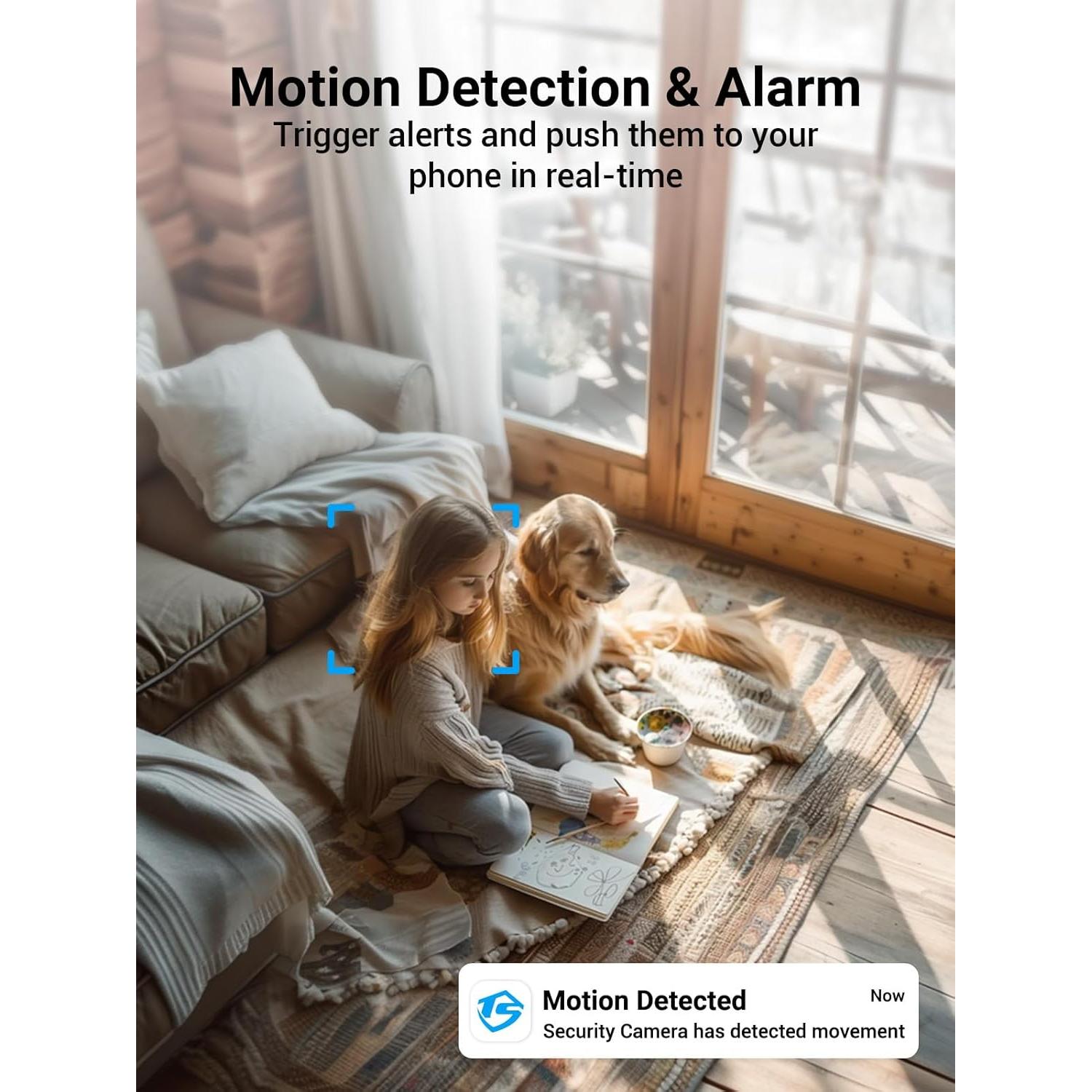 Cámara de Seguridad Rocktone 1080p WiFi Doble Banda 2Pack