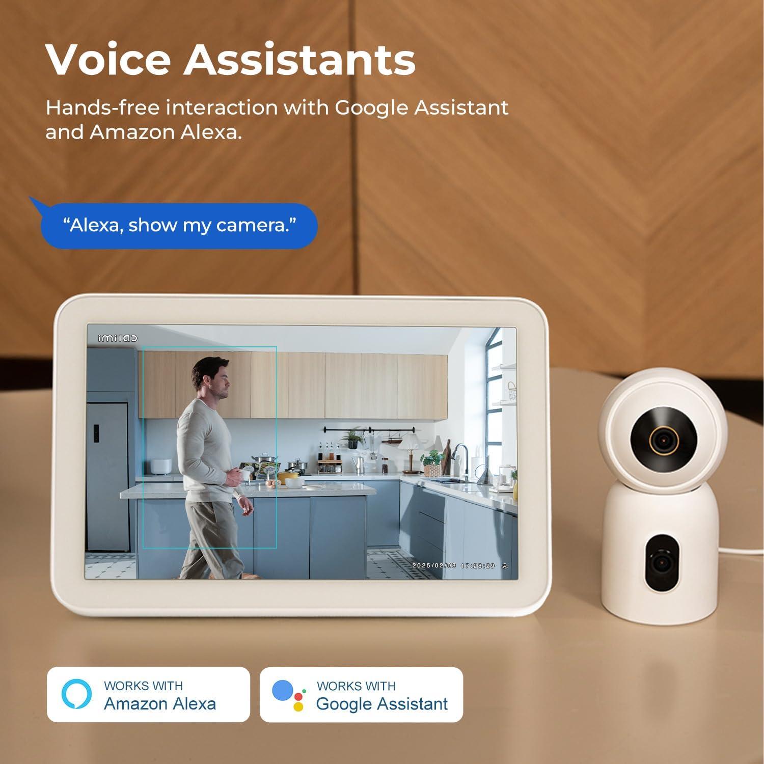 Cámara de Seguridad IMILAB C30 Dual 3K con Doble Lente