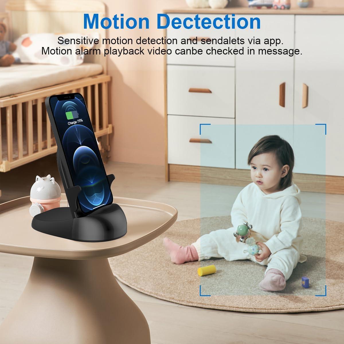 Cámara de Seguridad Inalámbrica Alkaenum Y18 FHD 1080p 250°