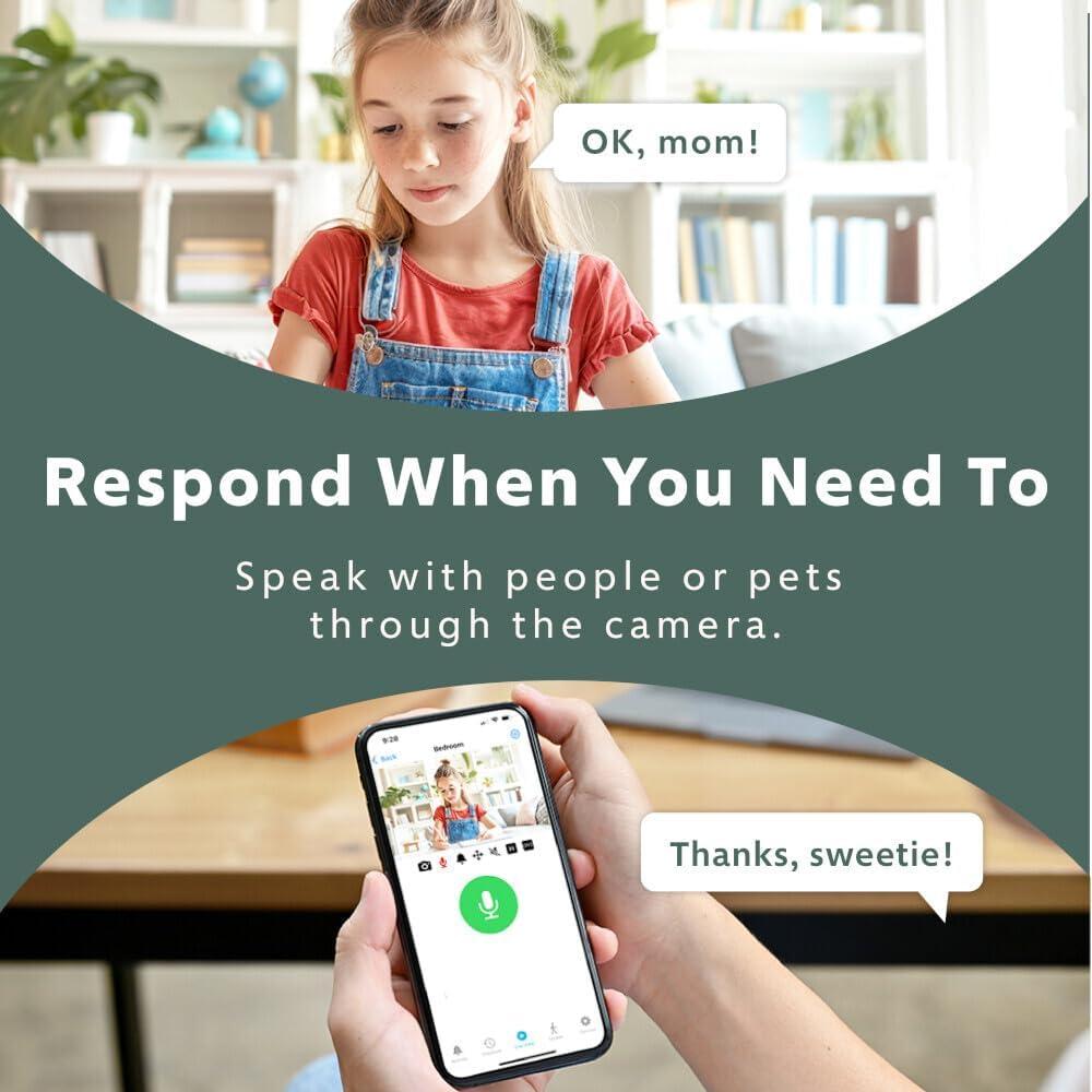Cámara de Seguridad Wi-Fi Swann SWIFI-SE2KPT 2K HD Interior