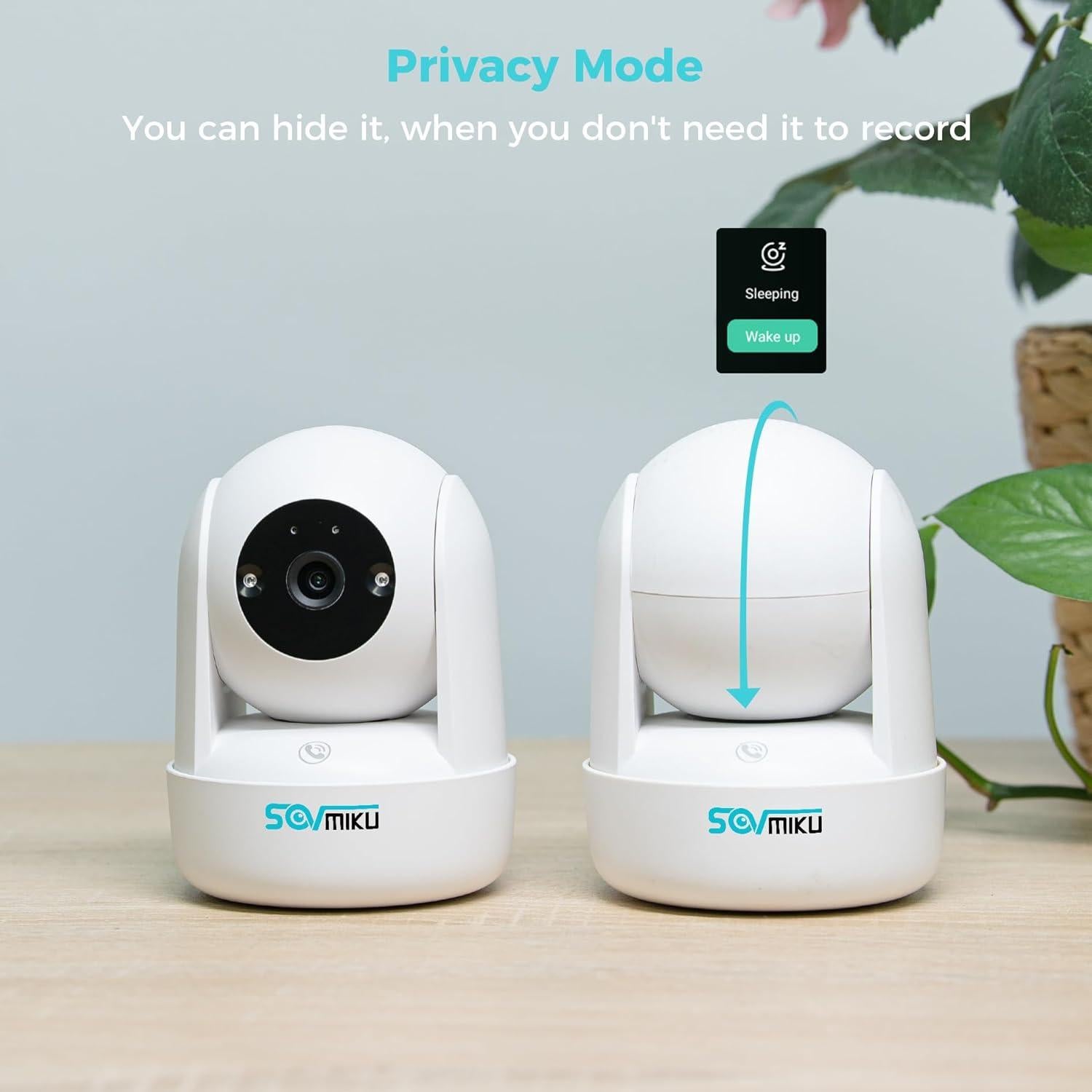 Cámara de Seguridad Vicohome CB2 3MP Wi-Fi 5GHz Interior