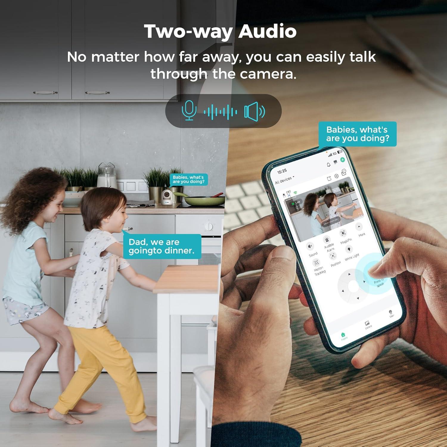 Cámara de Seguridad Vicohome CB2 3MP Wi-Fi 5GHz Interior