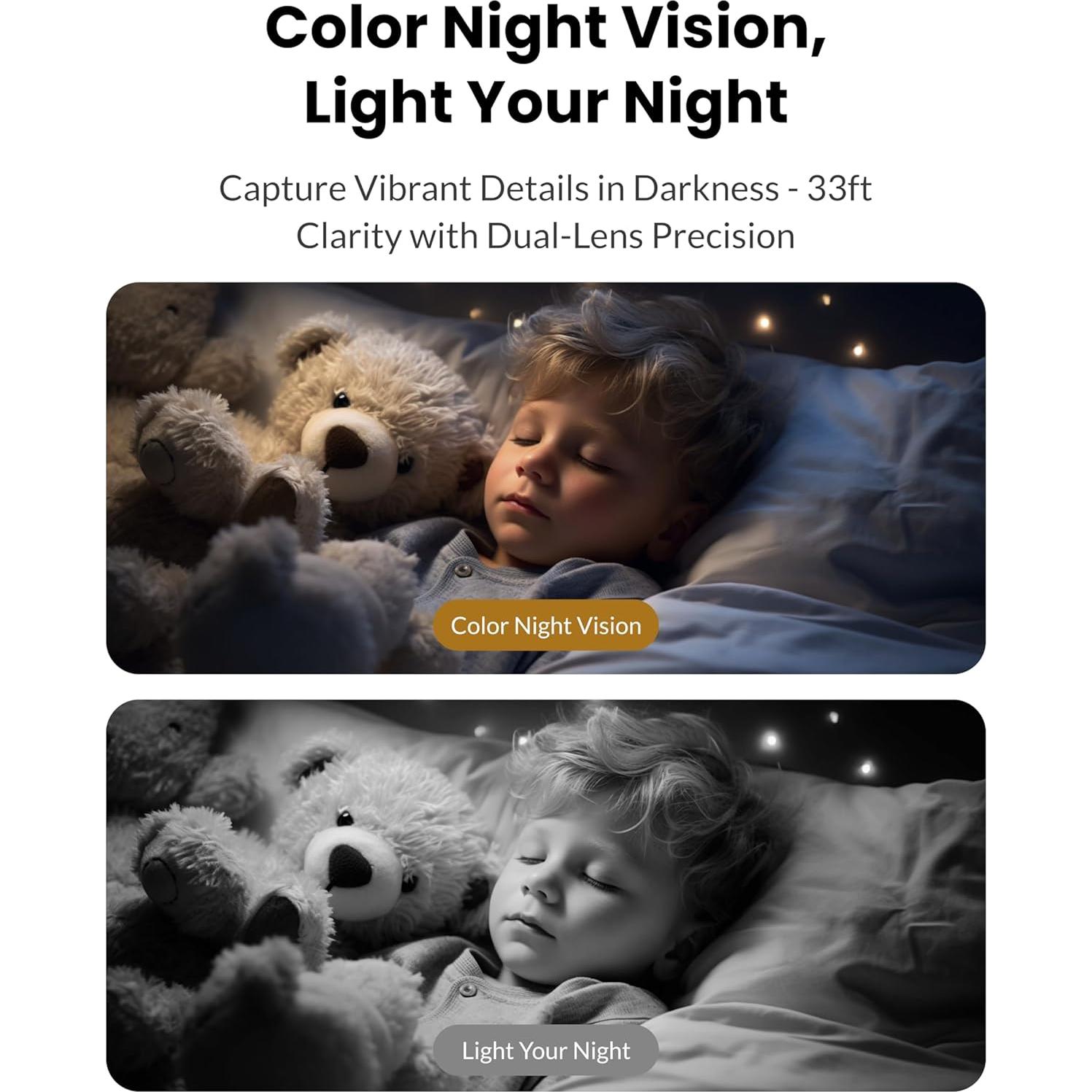 Cámara de Seguridad Doble Lente Aurumbach 4MP WiFi 5G