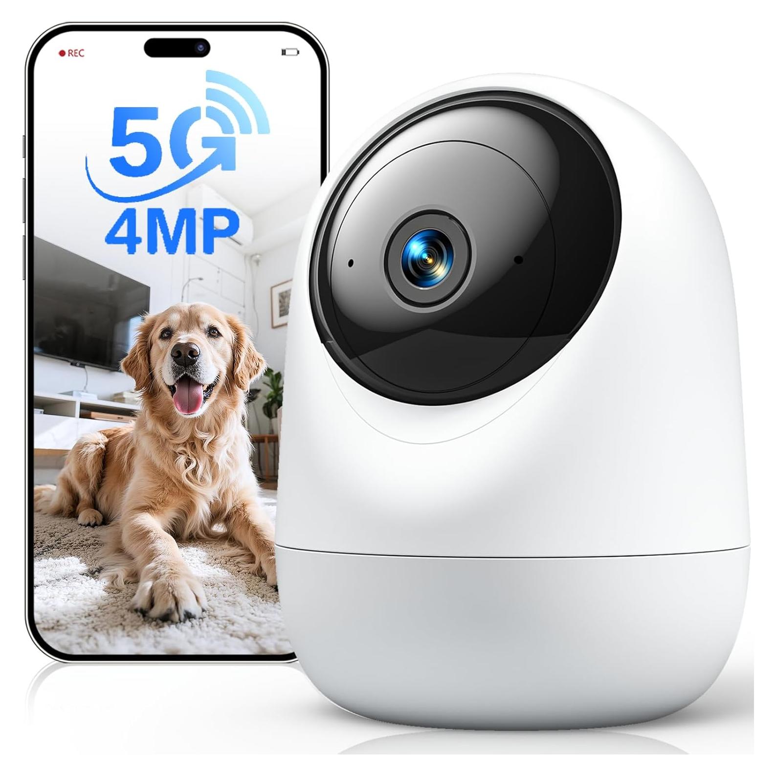 Cámara de Seguridad Interior Andyssey 2.5K 4MP WiFi Doble Banda