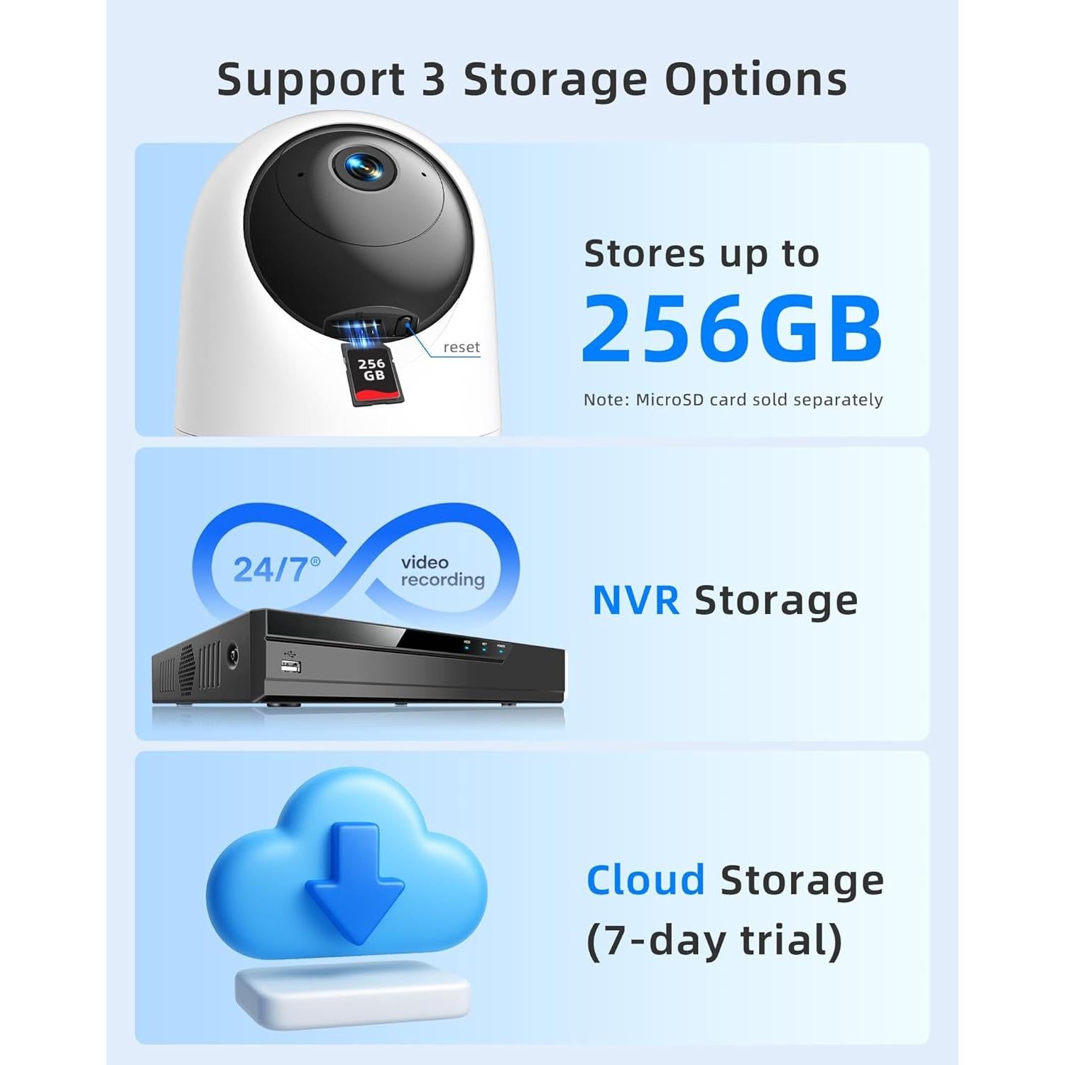 Cámara de Seguridad Interior Andyssey 2.5K 4MP WiFi Doble Banda