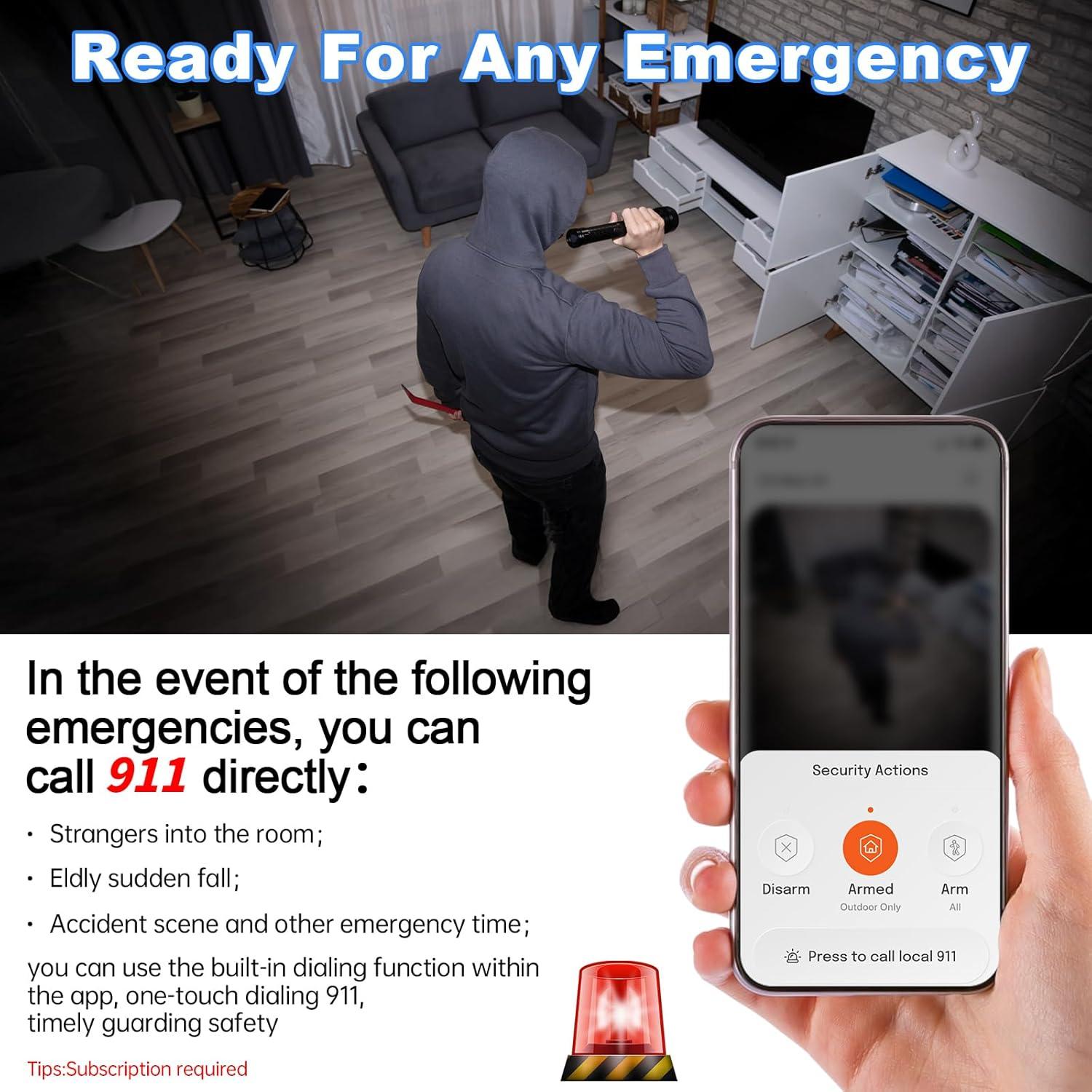 Cámara de Ventana 2K AnlanBodo con AI y Visión Nocturna