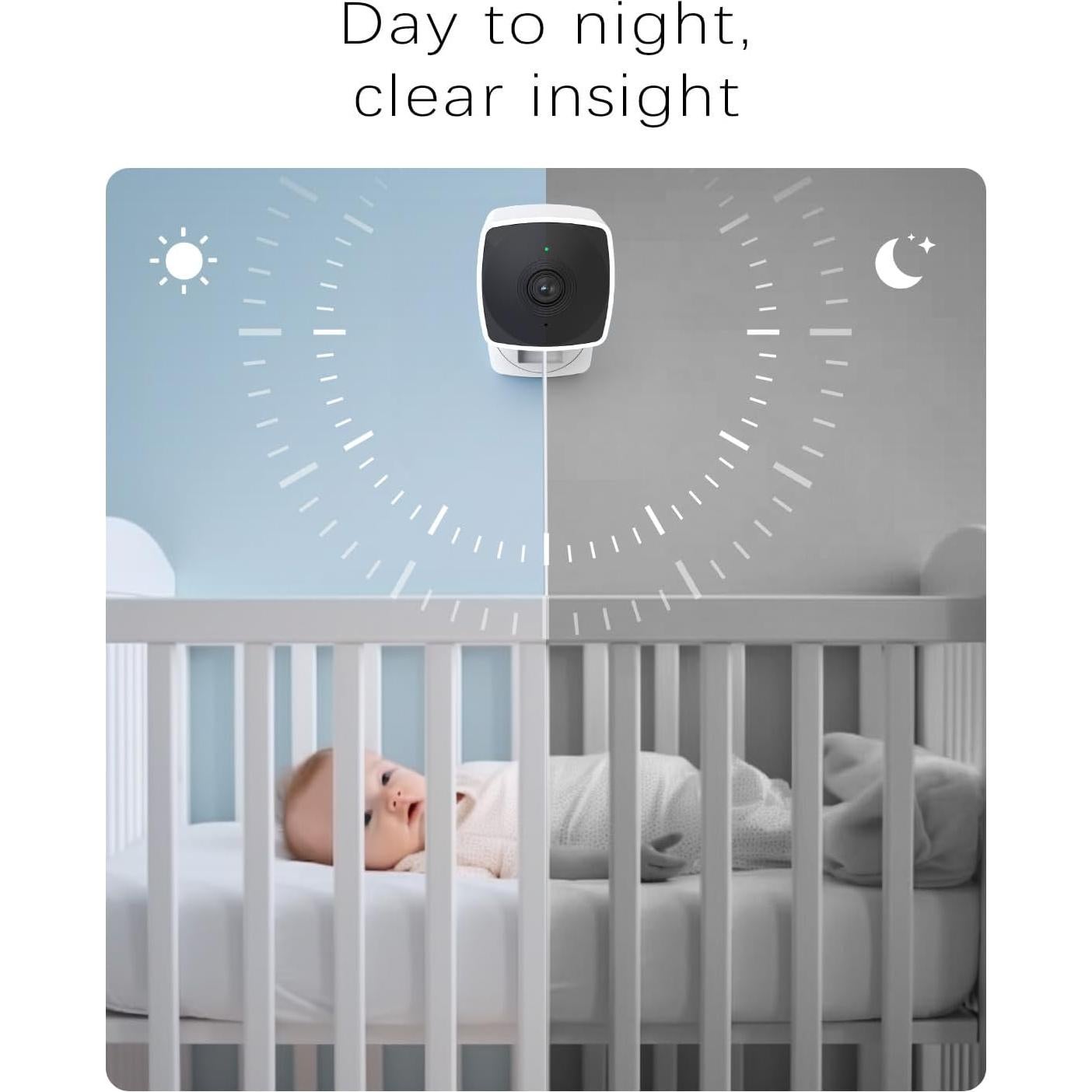 Cámara de Seguridad Interior 2K blurams - Doble Banda Wi-Fi