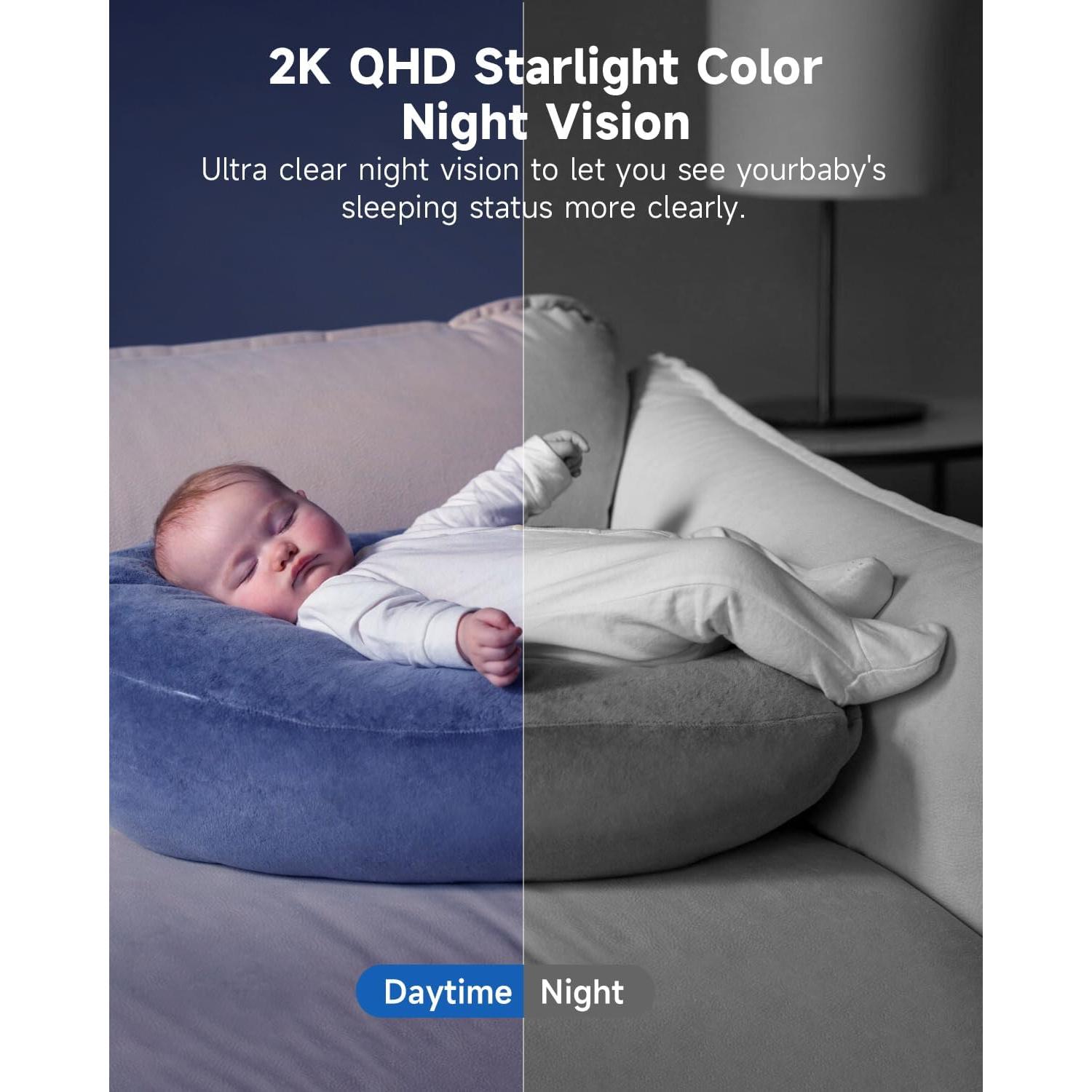 Cámara de Seguridad 2K Mysight CA63 con Pan/Tilt y AI