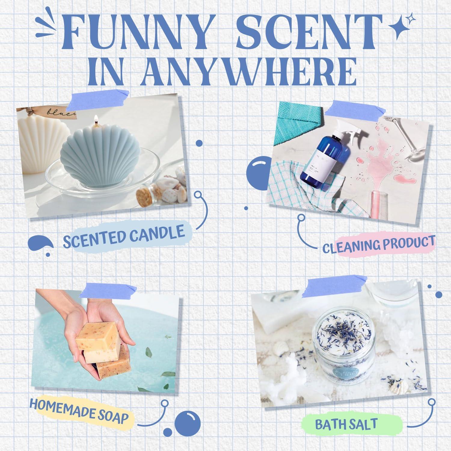 Conjunto de Aceites Esenciales Salubrito 6x10ml Aromas Frescos