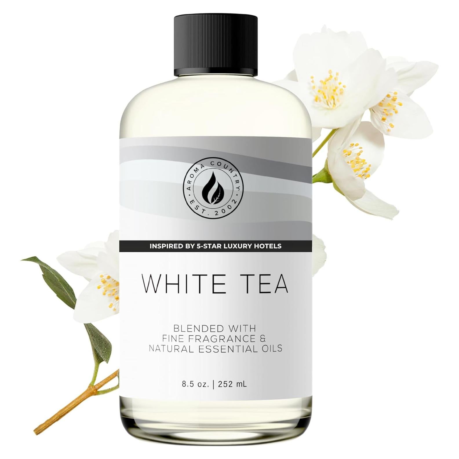 Aceite Difusor de Té Blanco Aroma Country 251 ml Natural