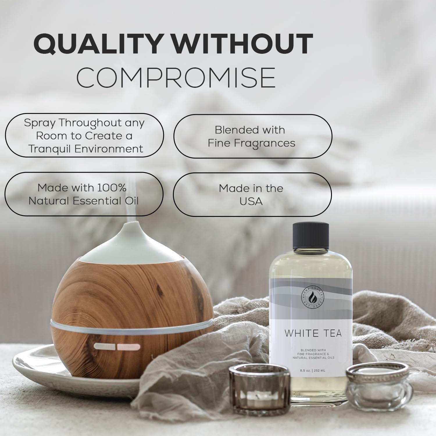 Aceite Difusor de Té Blanco Aroma Country 251 ml Natural