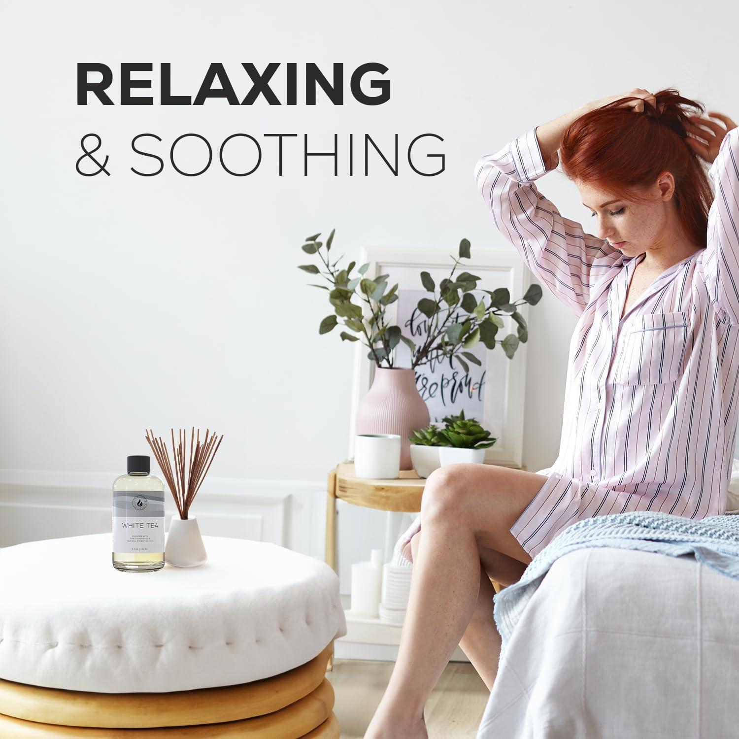 Aceite Difusor de Té Blanco Aroma Country 251 ml Natural