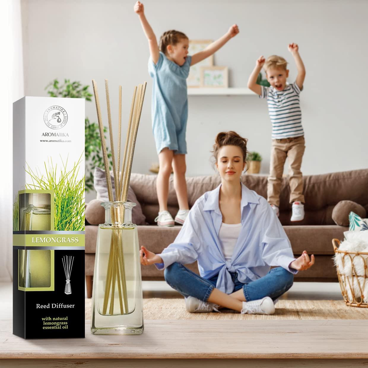 Difusor de Varitas Aromáticas Aromatika 100 ml Hierba Limón