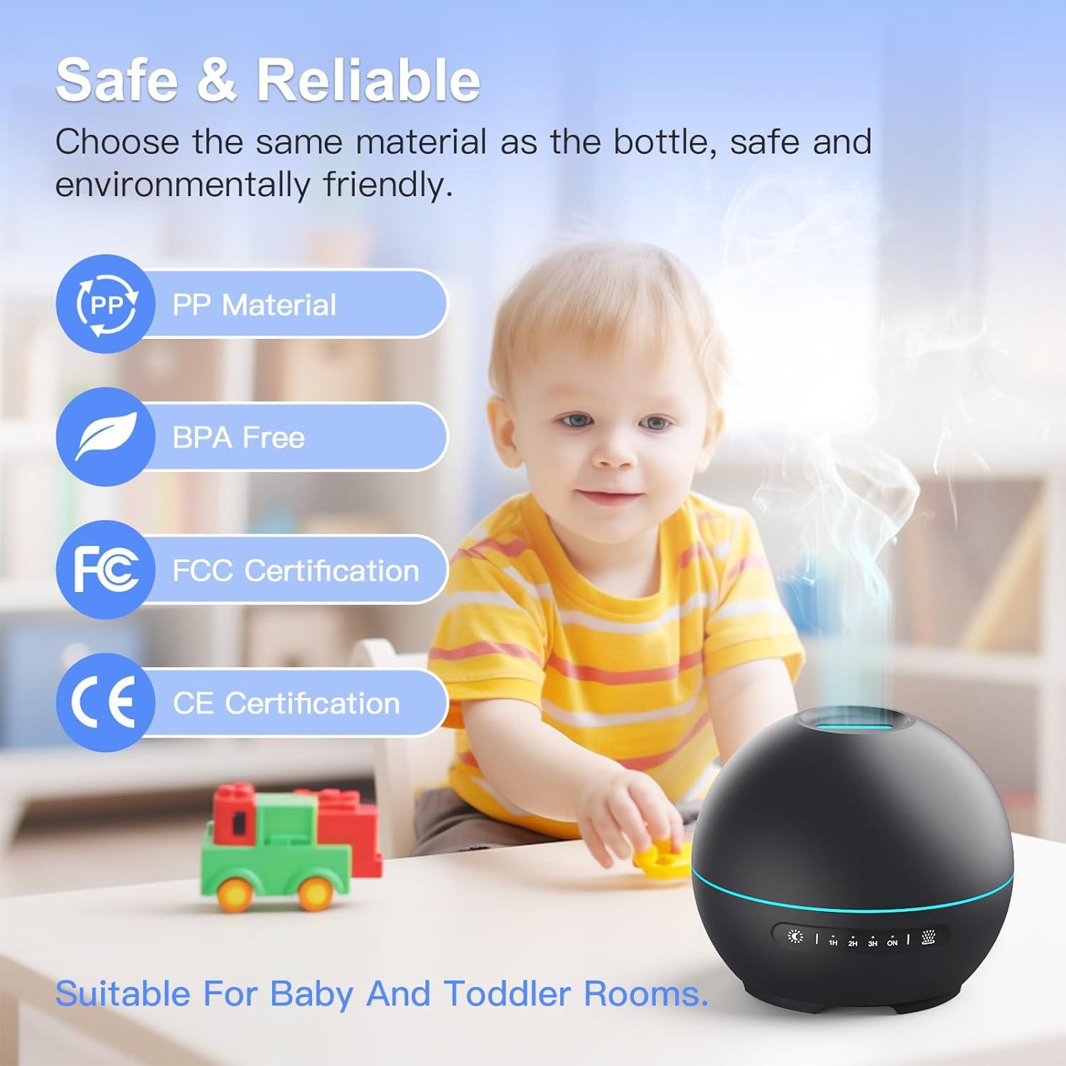 Paquete de 2 Difusores de Aceite THIMONES 200ml Aromaterapia