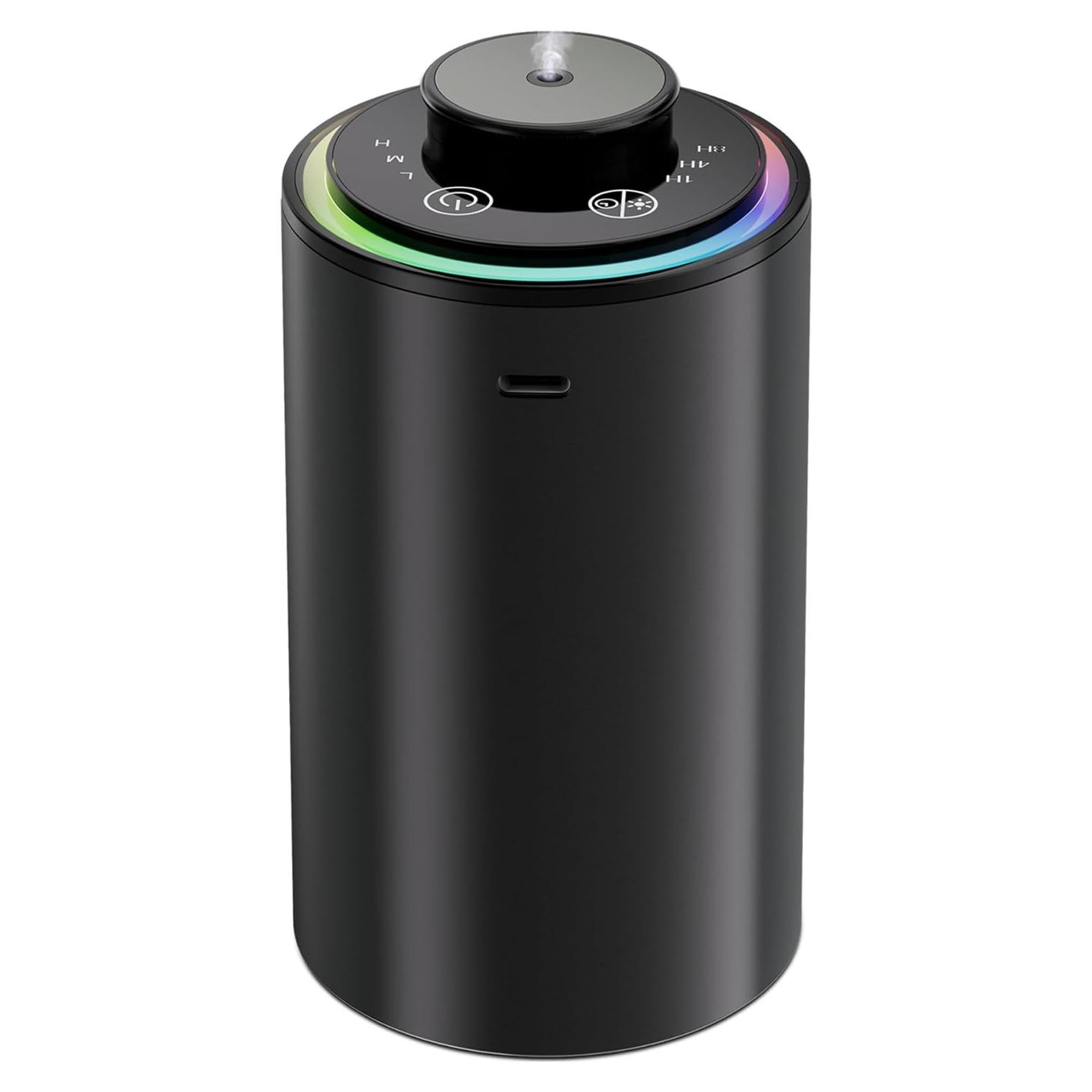 Difusor de Aceite Esencial Sin Agua Ecantl ELT01 Negro