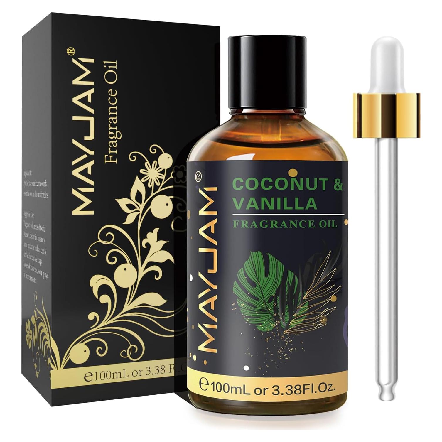 Aceite Esencial Coco y Vainilla 100ML MAYJAM para Difusores