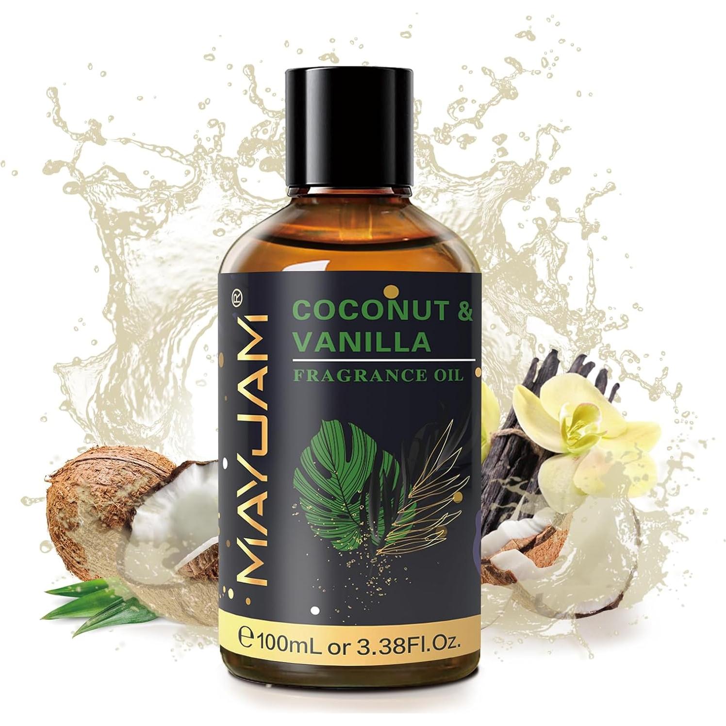 Aceite Esencial Coco y Vainilla 100ML MAYJAM para Difusores