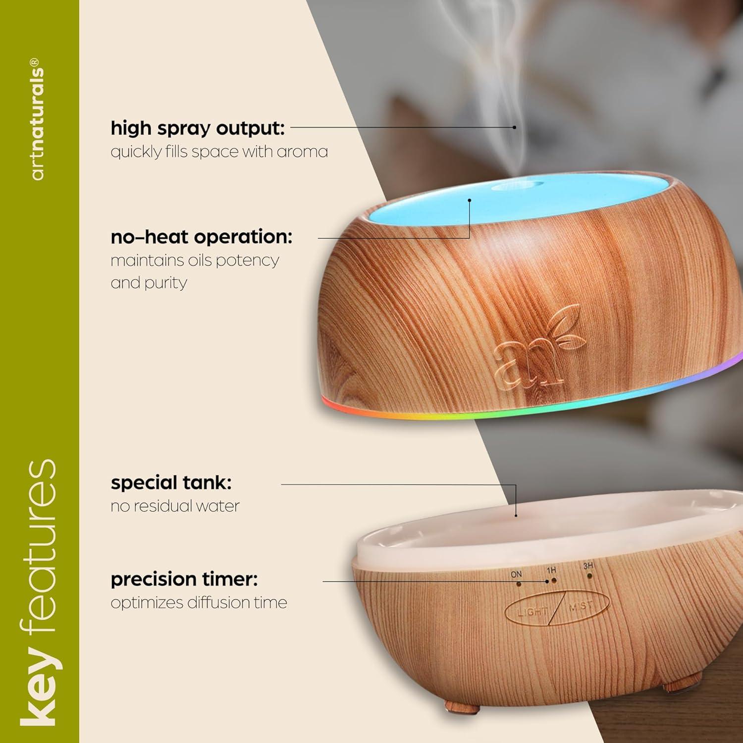 Difusor de Aceite Esencial ArtNaturals 150ml Eucalipto