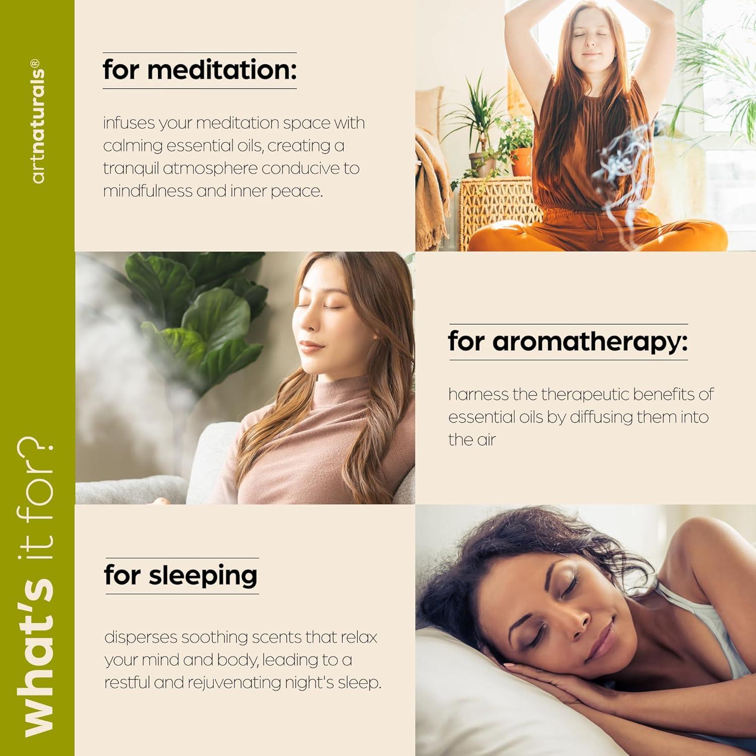 Difusor de Aceite Esencial ArtNaturals 150ml Eucalipto