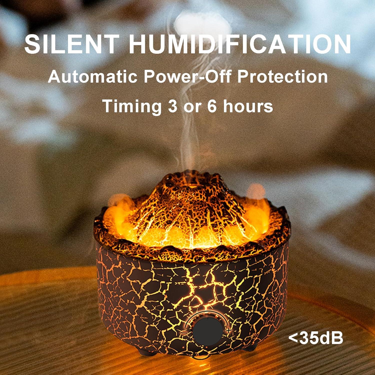 Difusor de Aceite Esencial Yaledi 560ml Ultrasónico Negro