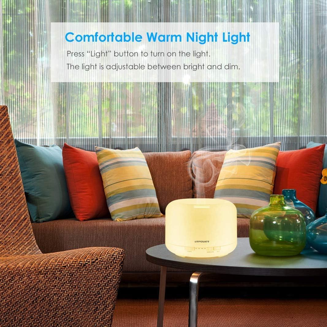 Difusor de Aceite Esencial URPOWER OD-503 500ml Aromaterapia