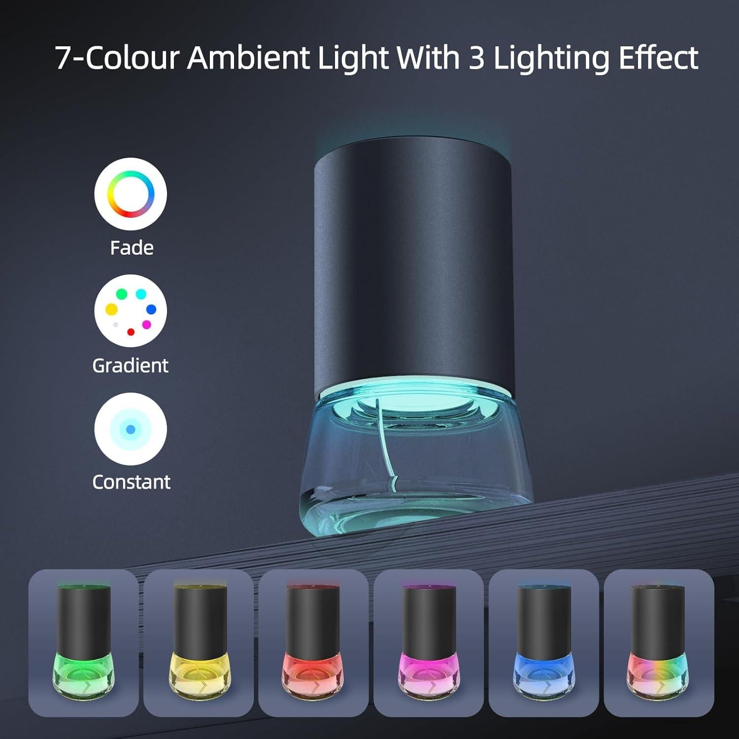 Difusor de Aceite Esencial Sin Agua KONCHILE E30 100ML Batería