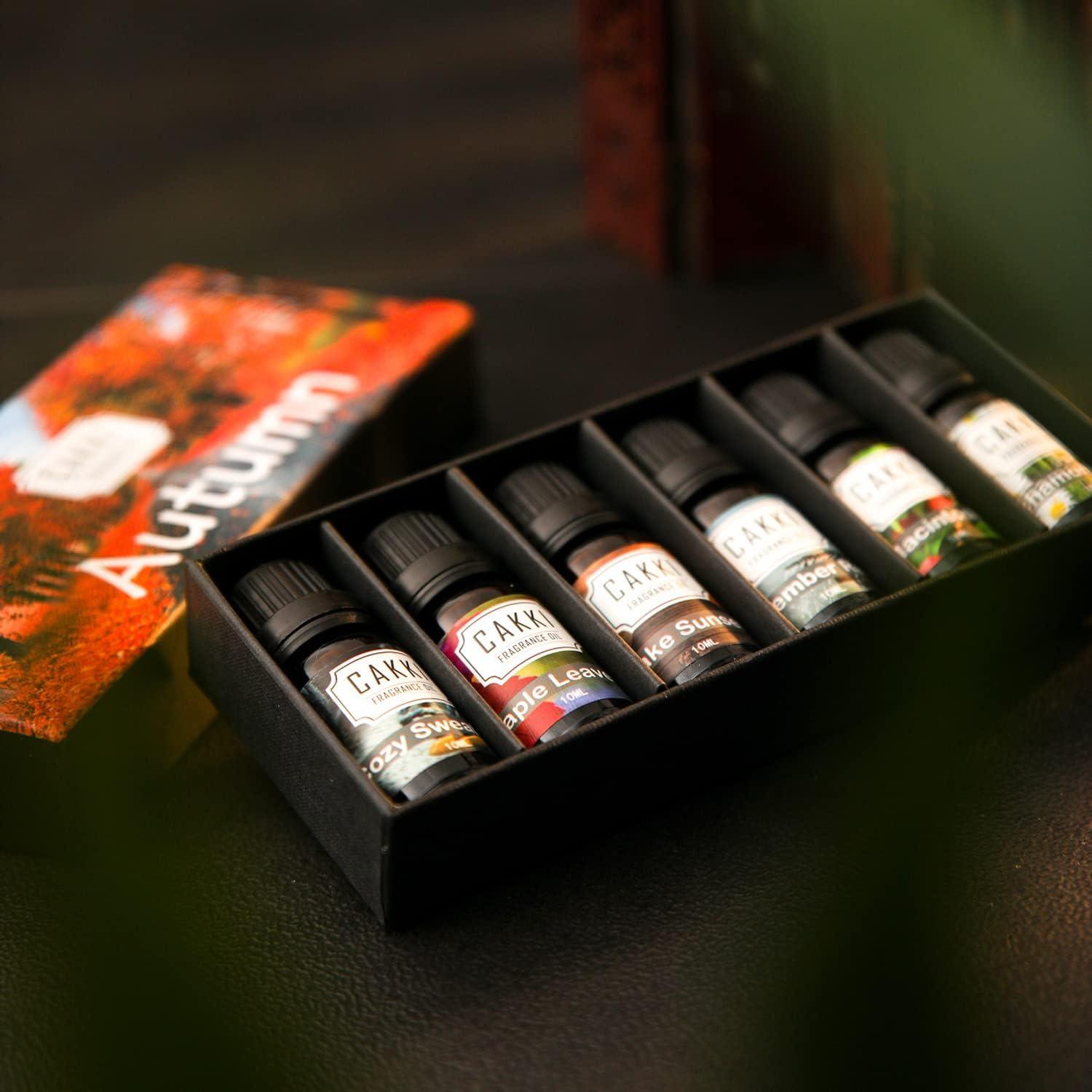 Set de Aceites Esenciales Otoño CAKKI 6x10ml Aromaterapia