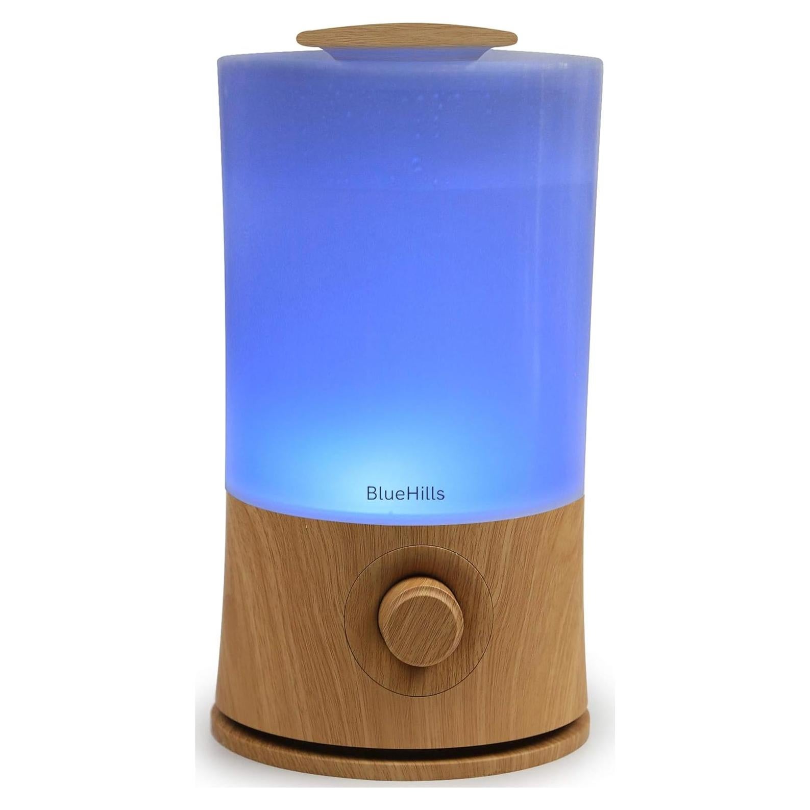 Difusor de Aceite Esencial BlueHills 2000 ML Madera Claro