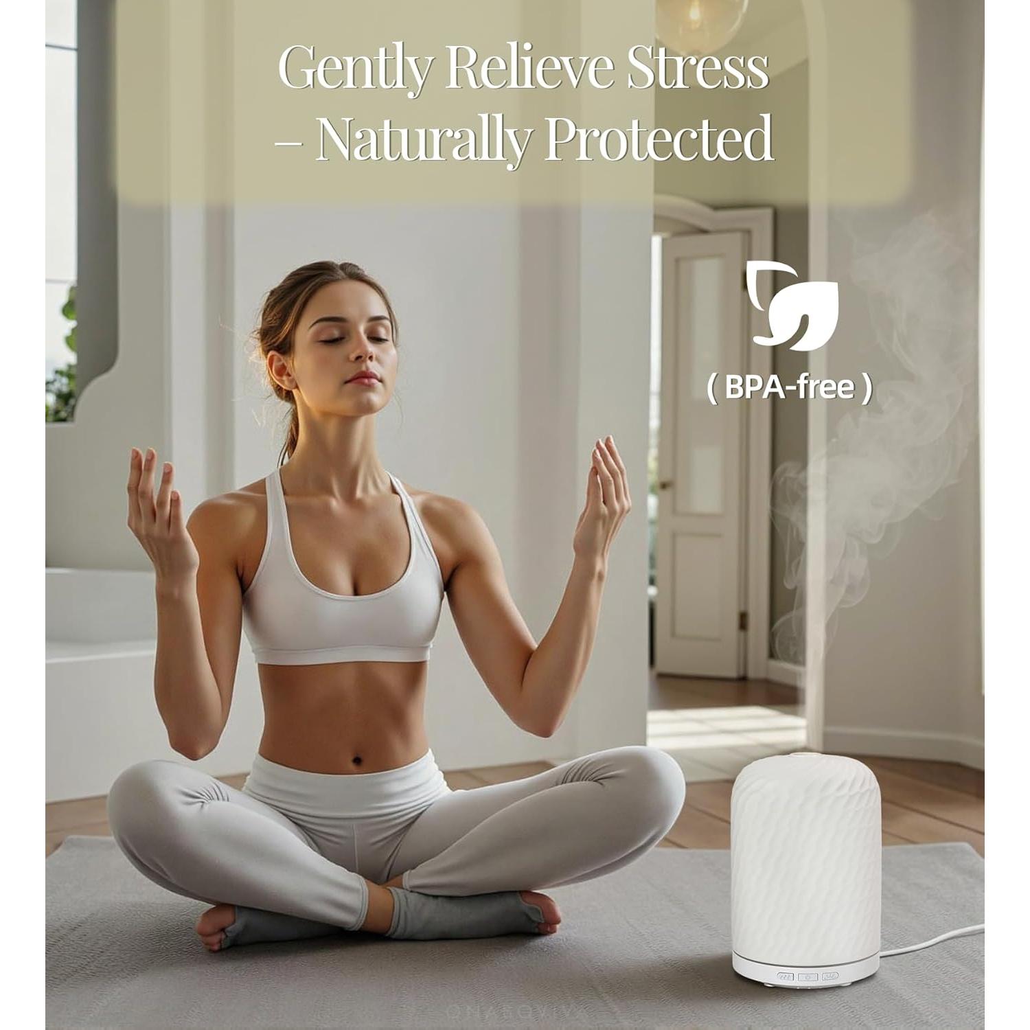 Difusor de Aromaterapia Onaboviva M53 120ml Cerámica Ripple