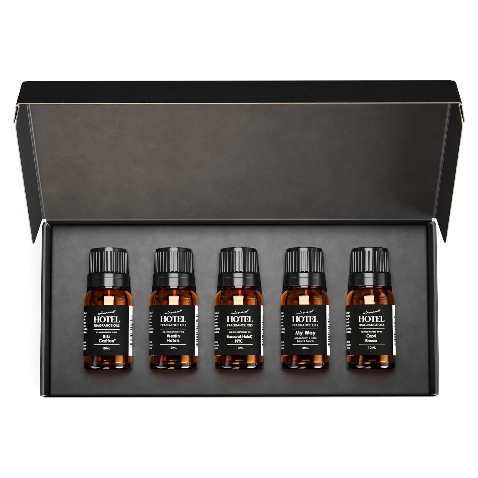 Juego de Aceites Difusores AirScent - 5 Fragancias 10 mL