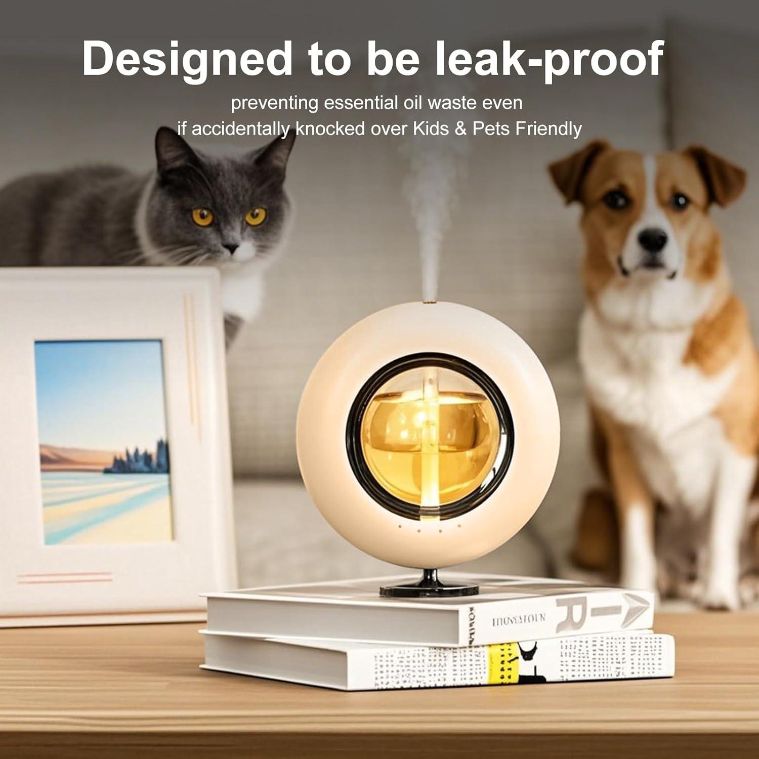 Difusor de Aceite Esencial Gumnay 120ML con Control Bluetooth