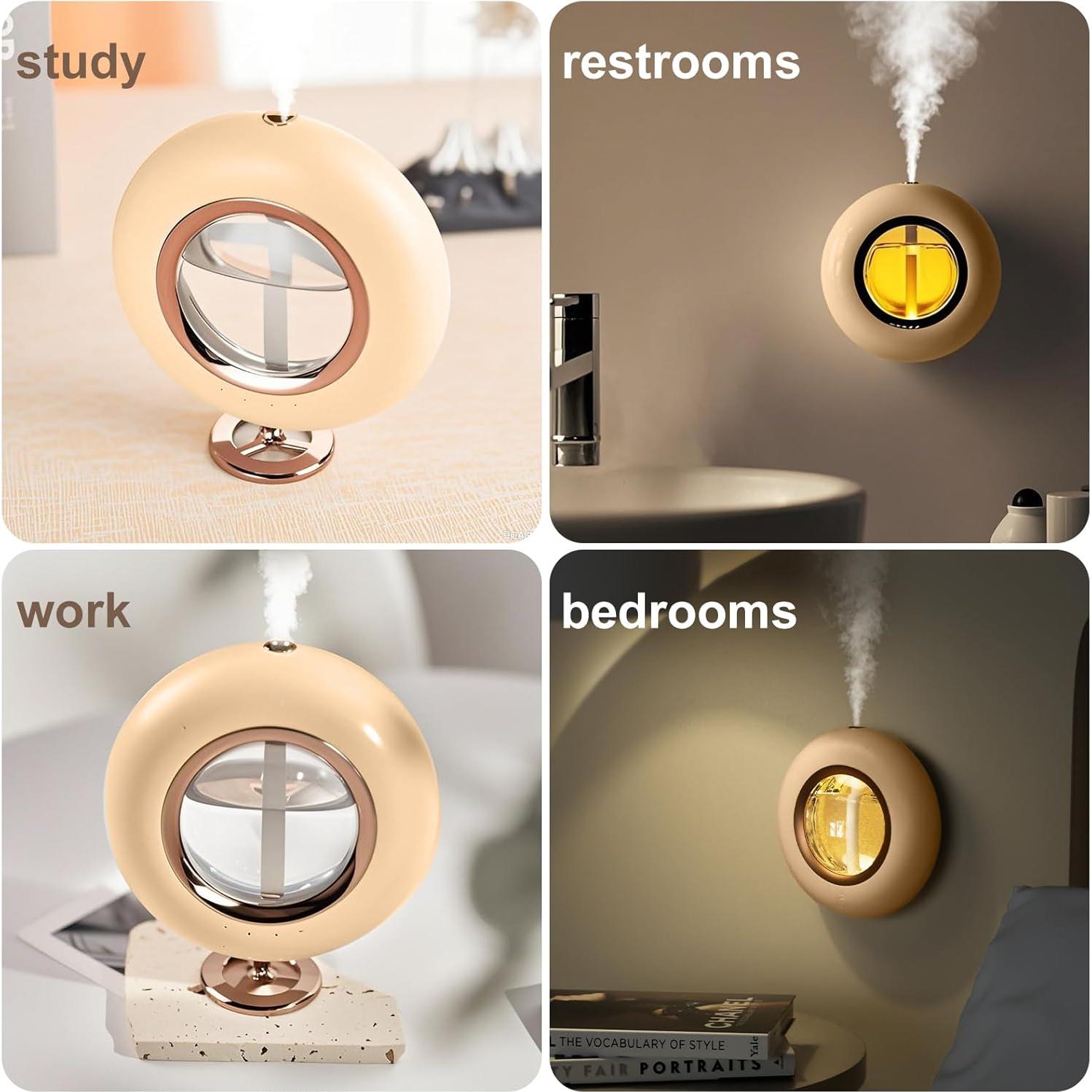 Difusor de Aceite Esencial Gumnay 120ML con Control Bluetooth