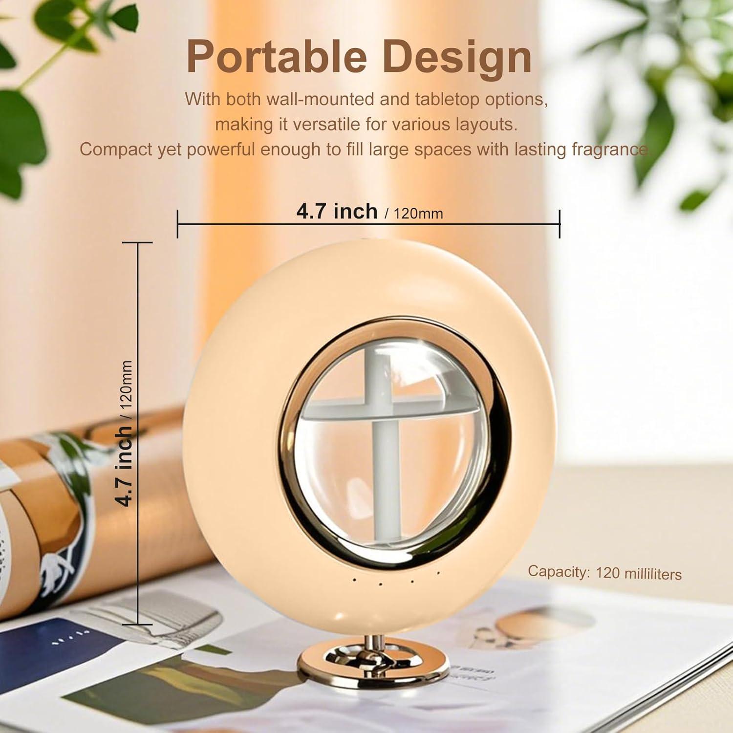 Difusor de Aceite Esencial Gumnay 120ML con Control Bluetooth