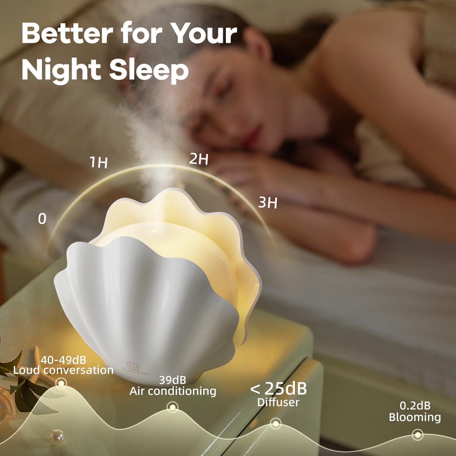 Difusor de Aceite Esencial 260ml Glacier Gift Z8 con Control Remoto