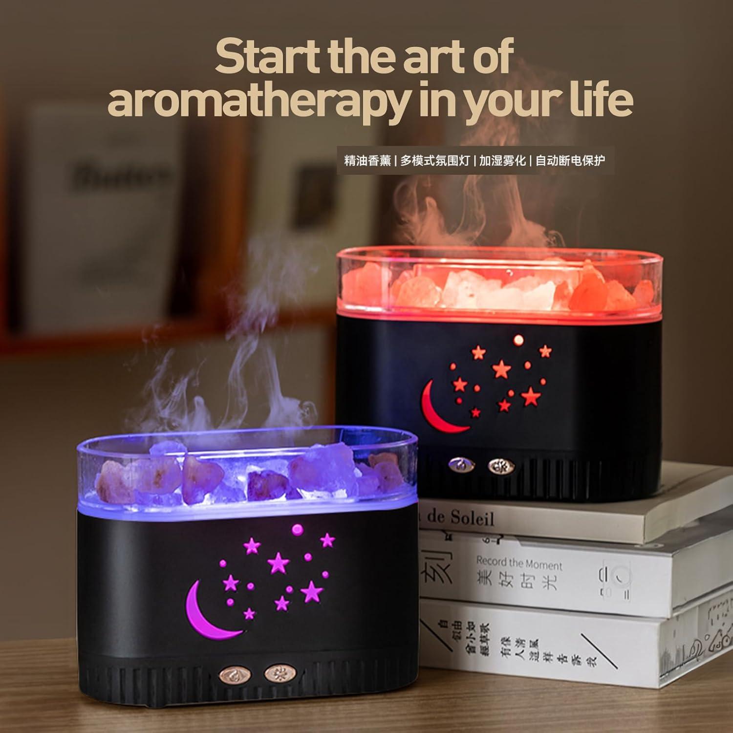 Difusor de Aceites Esenciales FLYING APSARAS 200ml Sal del Himalaya