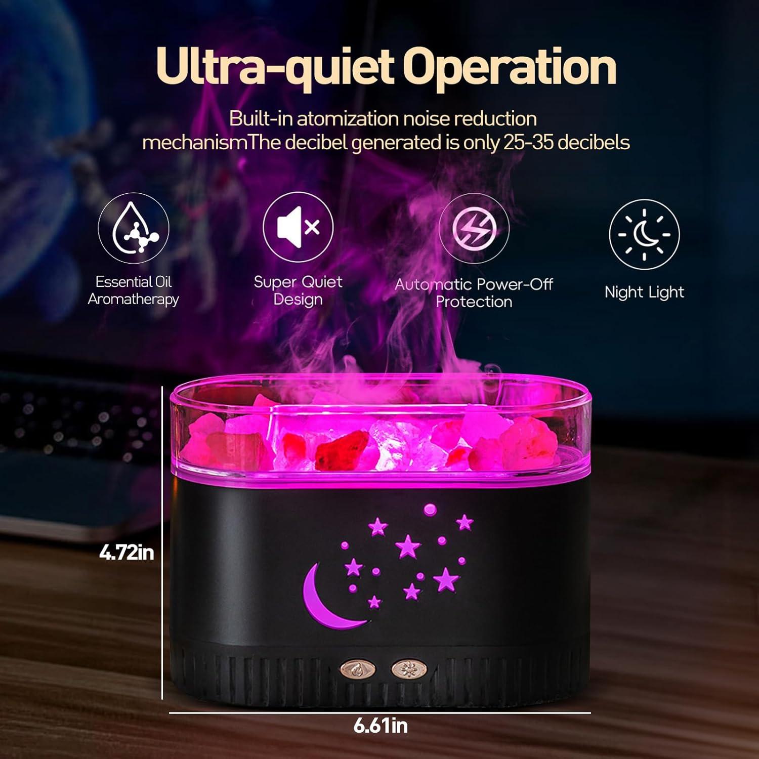 Difusor de Aceites Esenciales FLYING APSARAS 200ml Sal del Himalaya