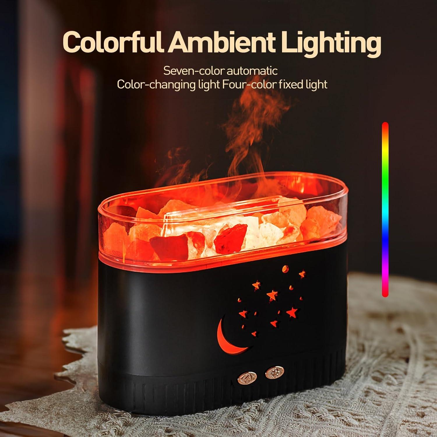 Difusor de Aceites Esenciales FLYING APSARAS 200ml Sal del Himalaya