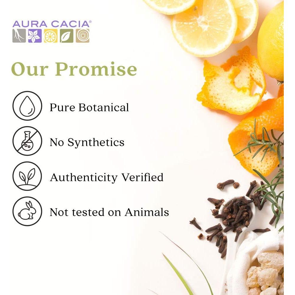 Kit de Aceites Esenciales Aura Cacia 4-Pack Lavanda Eucalipto Menta Árbol de Té