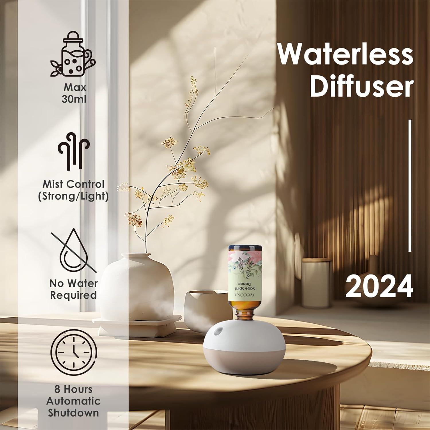 Difusor de Aceite Esencial WECONA Kit Inicio 30ml 8h