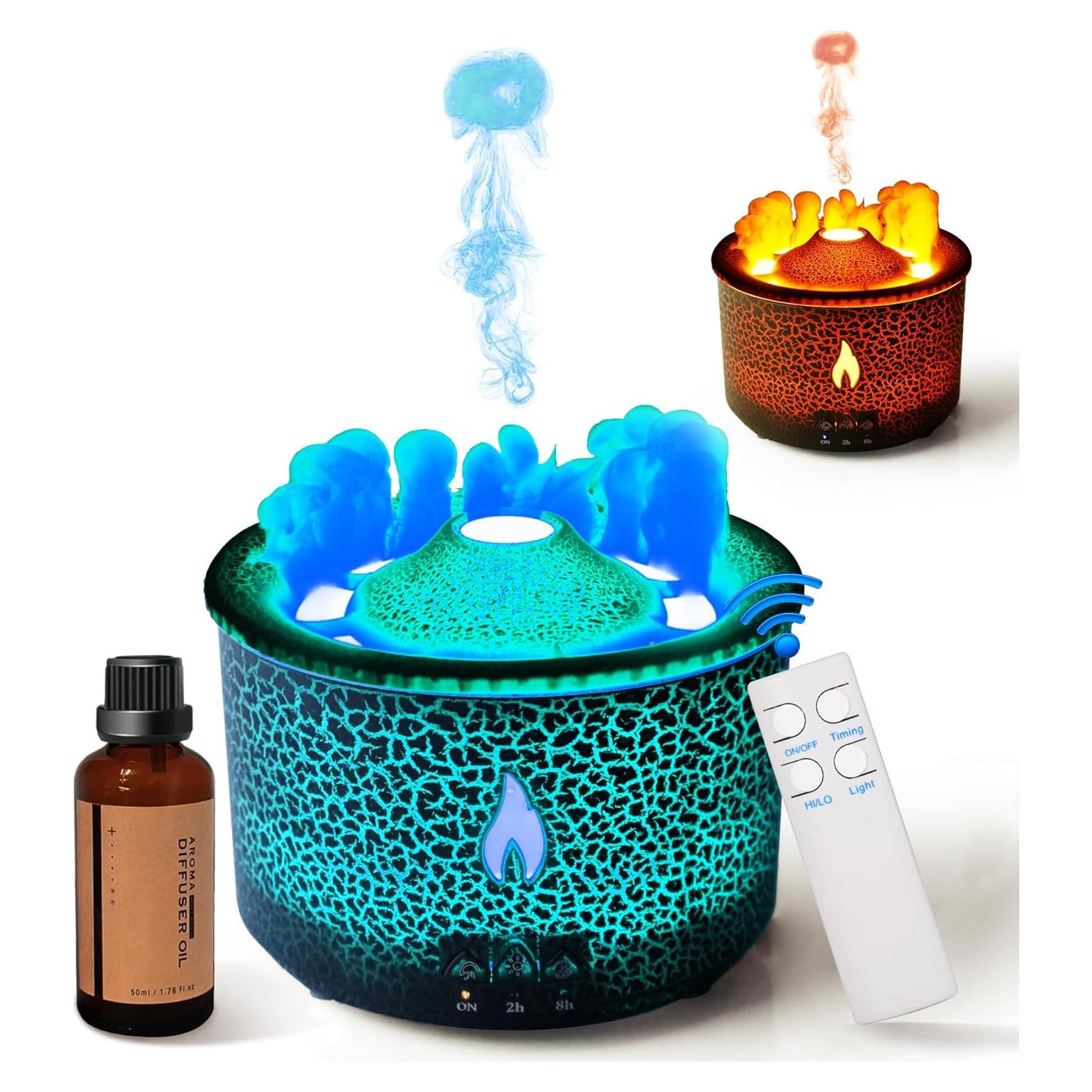 Difusor de Aceite Esencial BOHOFAM 360 ML con Aromaterapia