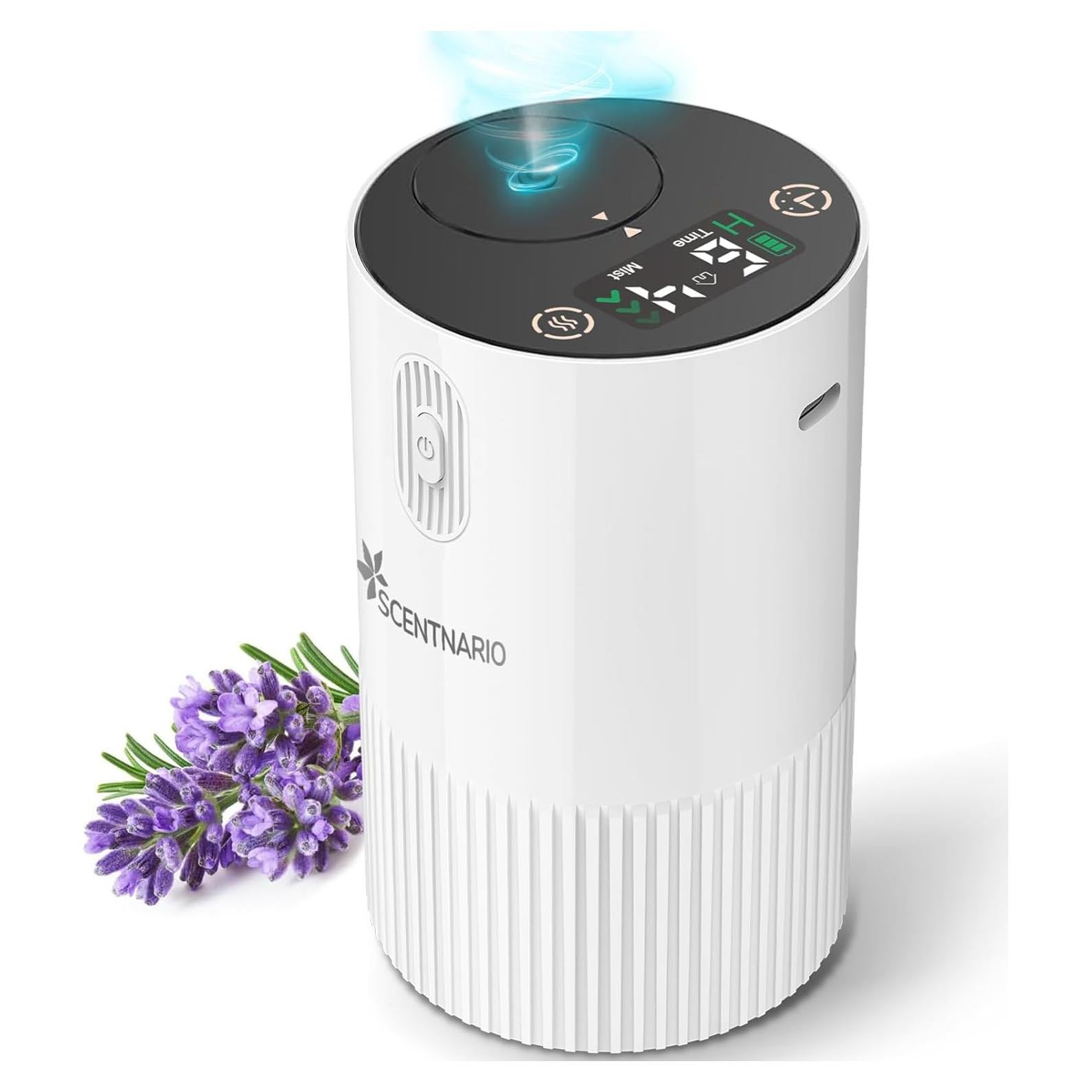 Difusor de Aceite Esencial Sin Agua SCENTNARIO PR66M 46.45 m²