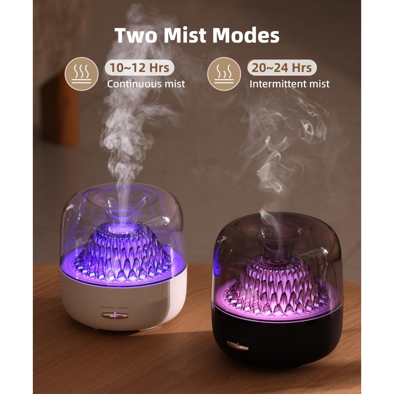 Difusor de Aceite Esencial KinYiLO 200ml Aromaterapia Blanco