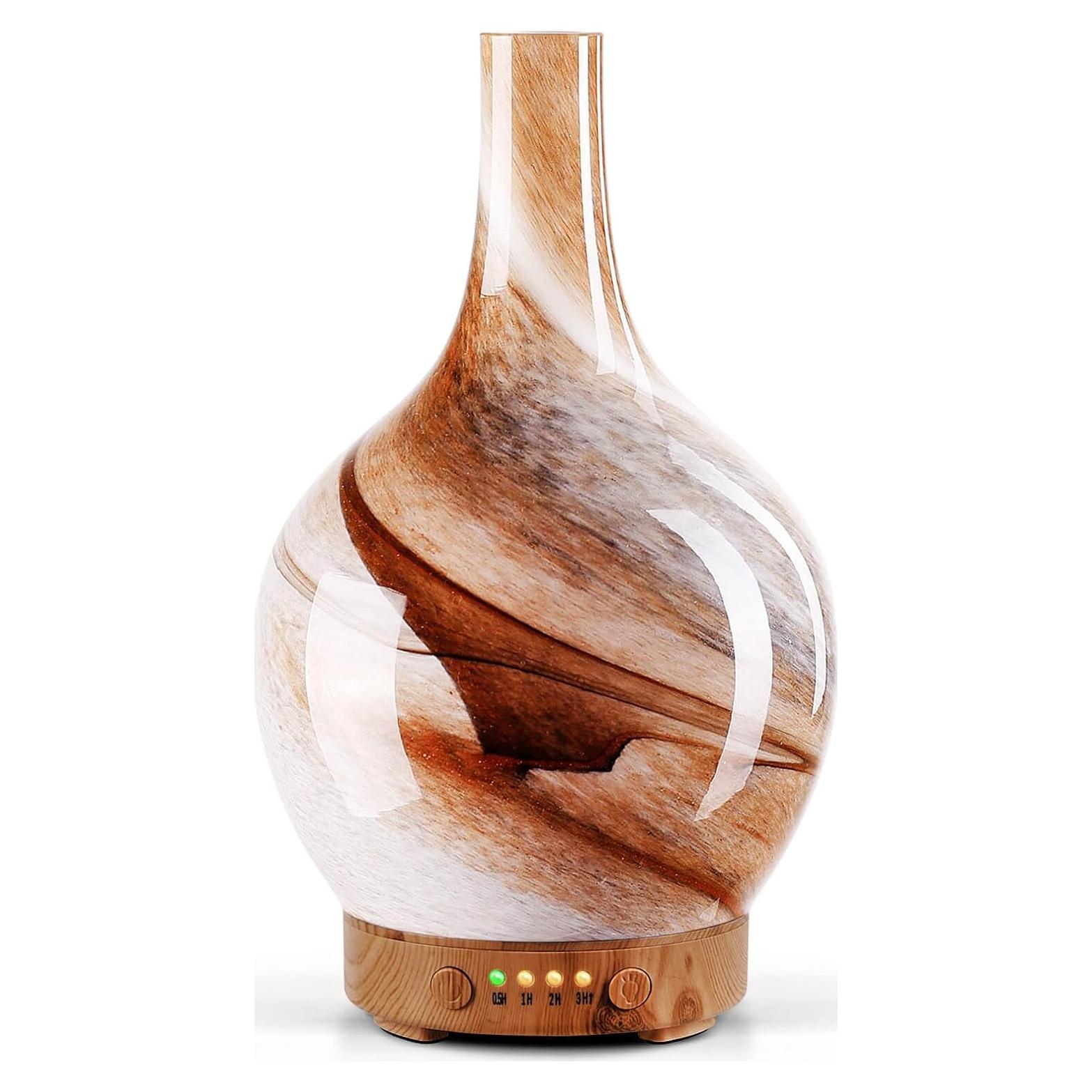 Difusor de Aceite Esencial Porseme 150ml Vidrio Ultrasonido