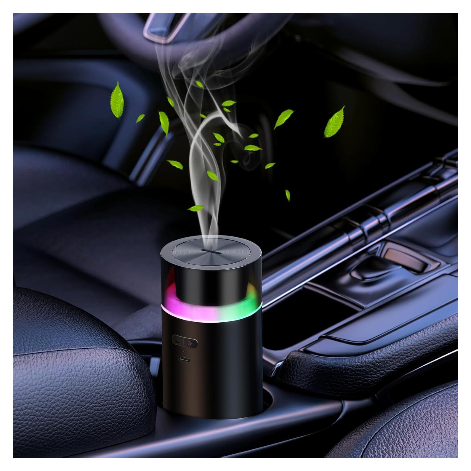 Difusor de Aceites Esenciales YIXIUTEN Galaxy Car 100ml Negro