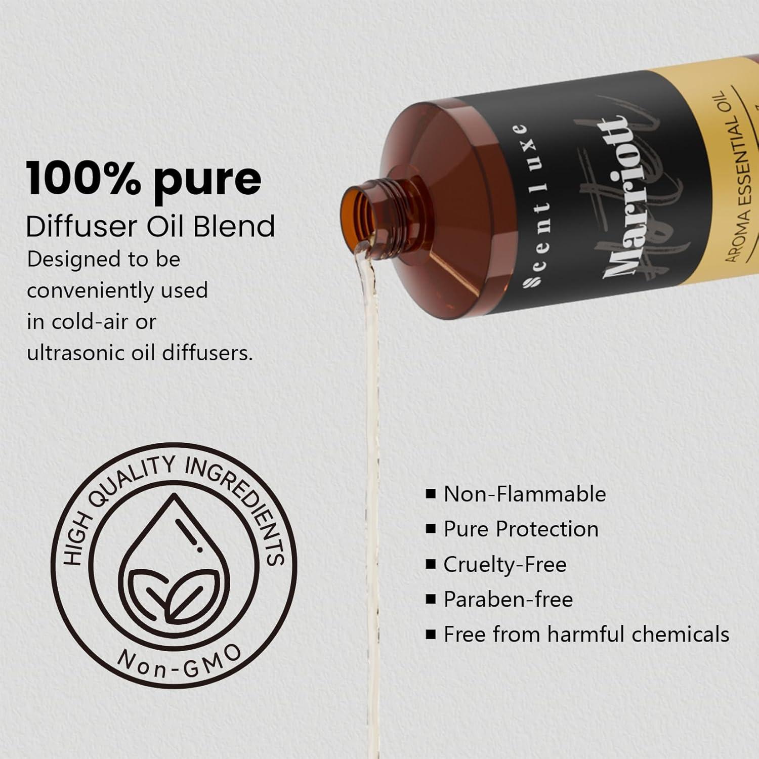 Aceite Esencial ScentLuxe 15mL - Aromaterapia Naranja Jazmín