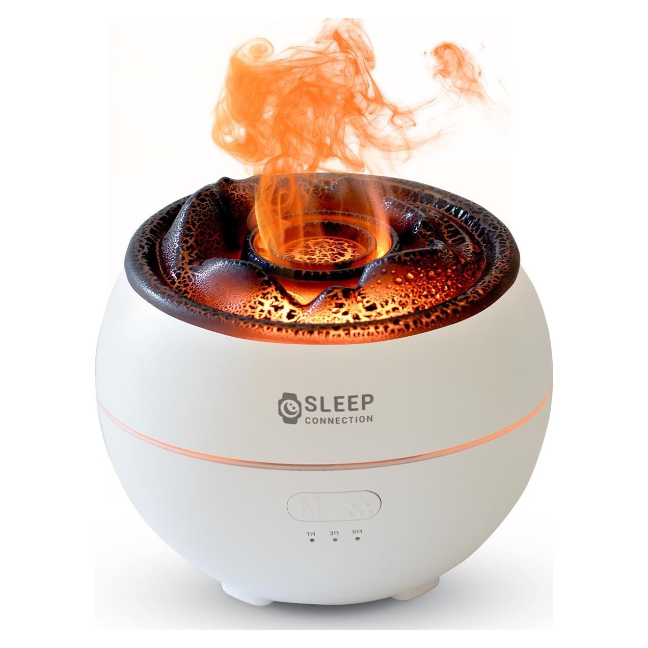 Difusor de Aceite Esencial Sleep Connection Volcán 360ml LED