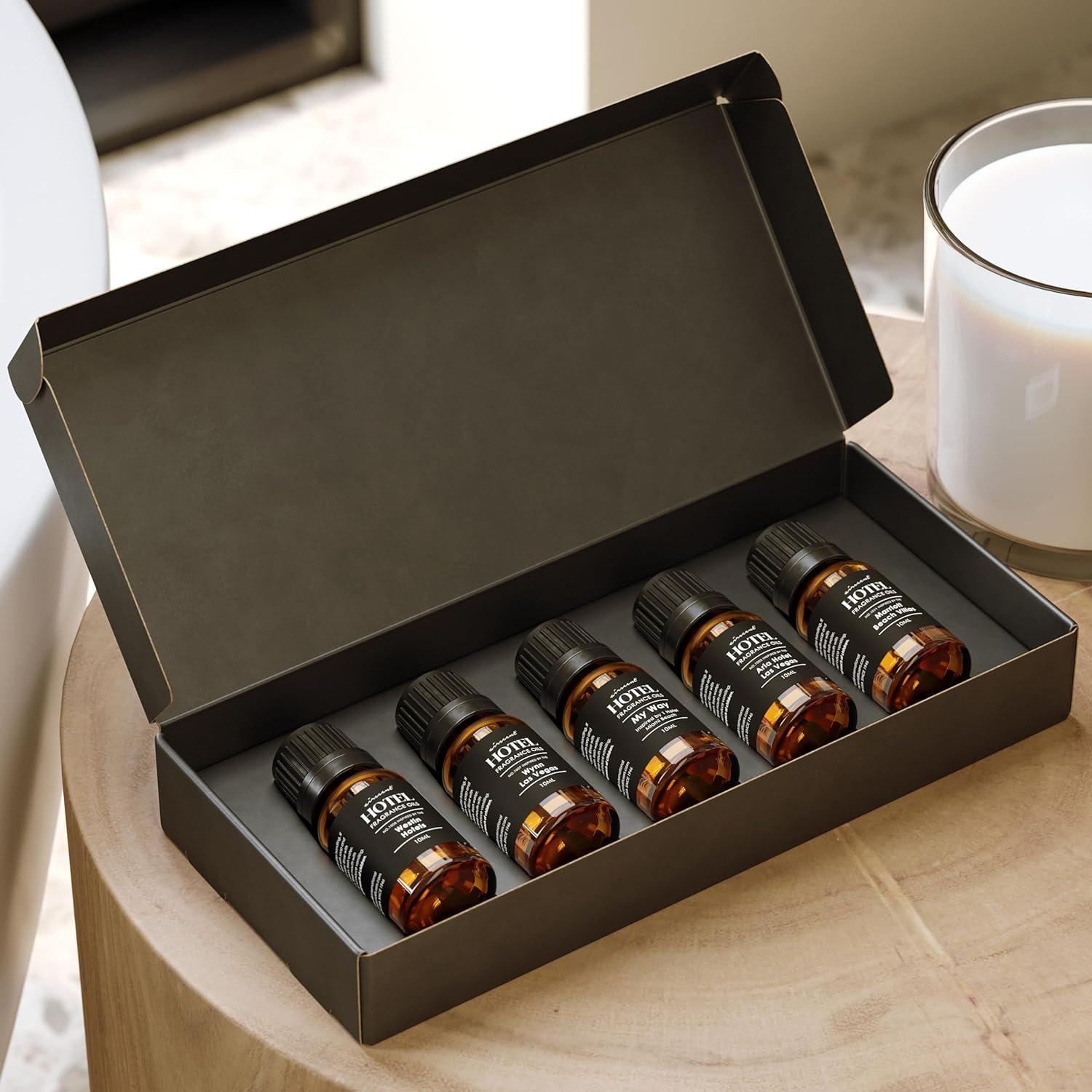 Juego de Aceites Aromáticos AirScent - Colección Hotel 5 Estrellas 10 mL