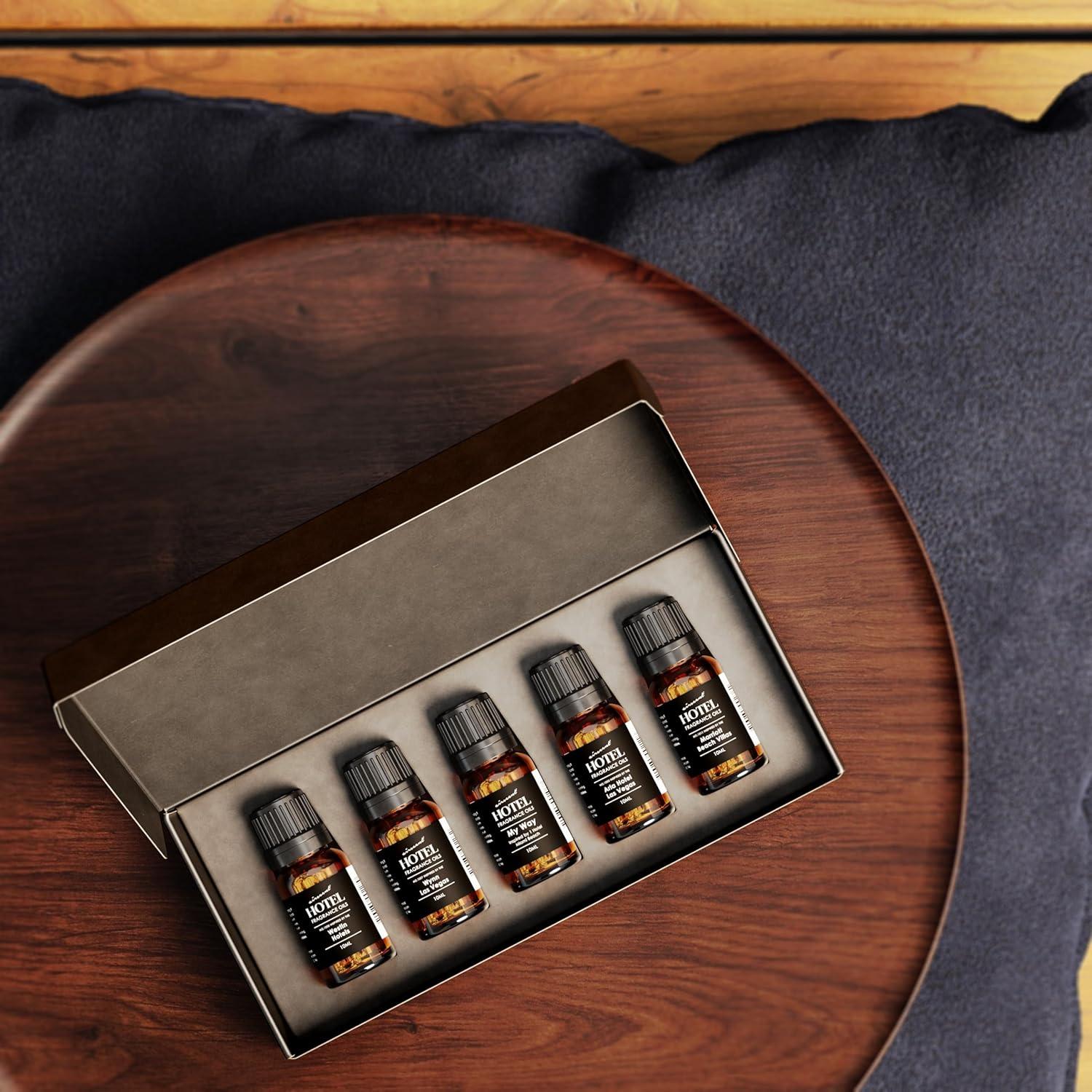 Juego de Aceites Aromáticos AirScent - Colección Hotel 5 Estrellas 10 mL