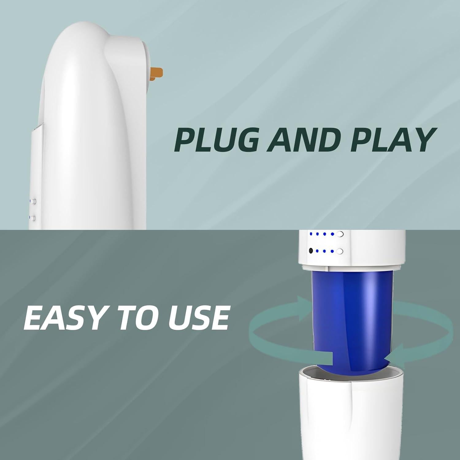 Difusor de Aromas Scentiplus AE103 100ml Blanco Sin Agua