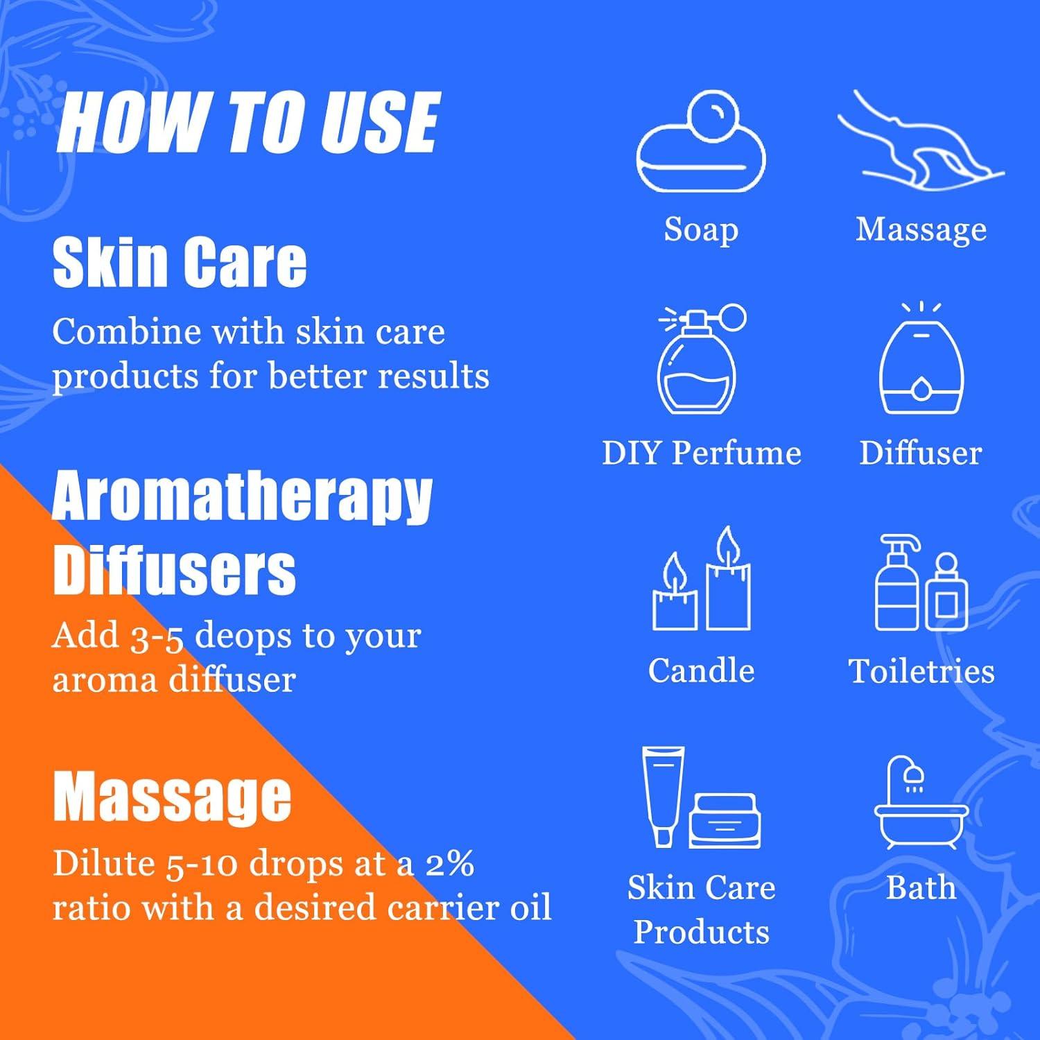 Conjunto de 16 Aceites Esenciales Orgánicos HIQILI 10ml